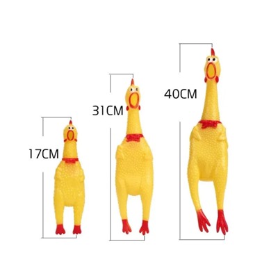 Кричащая курица 17см, игрушка