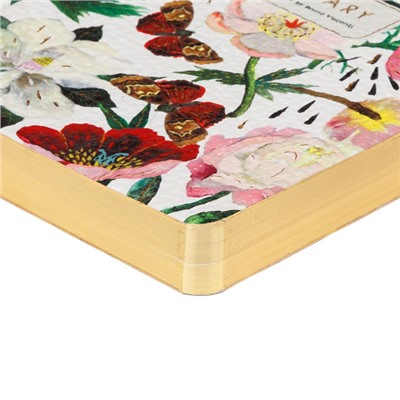 Ежедневник недатированный А6+ FLEX "FLORA.Пионы" 3-742/20 Bruno Visconti