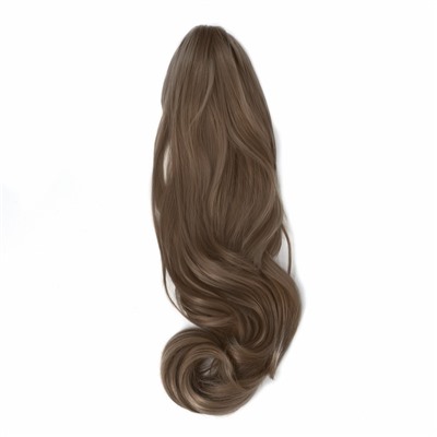 Хвост накладной, волнистый волос, на крабе, 40 см, 150 г, цвет русый(#HTY18Т)