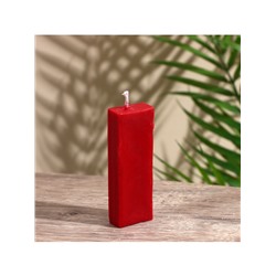 Свеча формовая с надписью Light a candle, 1.5×1.5×8.5 см, соевый воск, МИКС