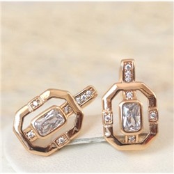 Серьги позолота H01-15219