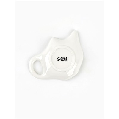 Подставка для чайных пакетиков новогодняя «Счастья в новом году», 6.5×6.8 см