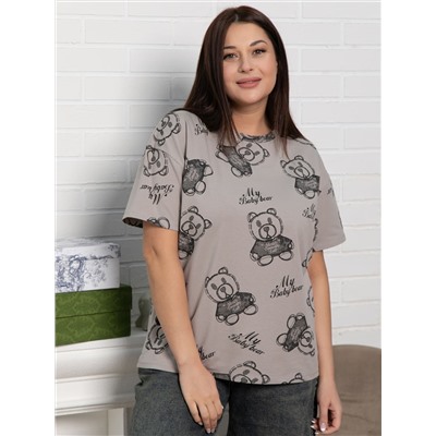 Футболка Бриса (серая) Б15371-20М