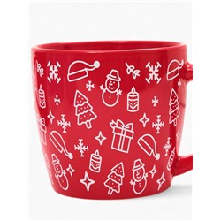 Кружка чайная новогодняя «Новый год», 370 мл
