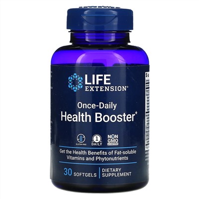 Life Extension, Once-Daily Health Booster, 30 Softgels
