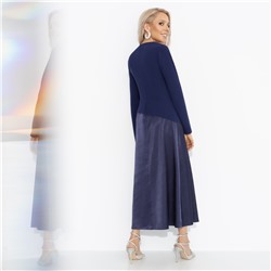 Платье комбинированное с шёлком, Нежная утонченность (моя мудрость)