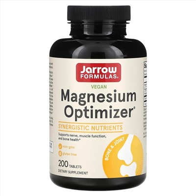 Jarrow Formulas, Magnesium Optimizer, 200 таблеток