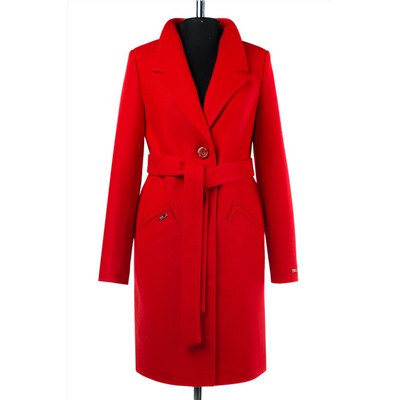 01-08198 Пальто женское демисезонное (пояс)