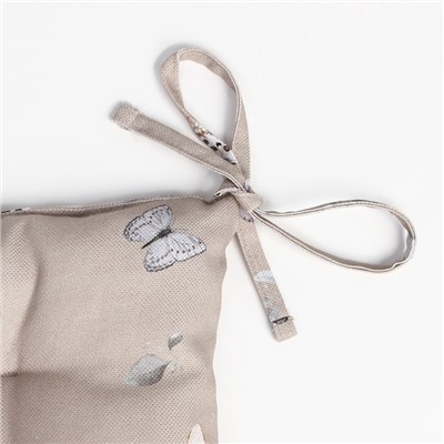 Подушка Этель Butterflies 42×42 см, 100% хл, рогожка 186 г/м²