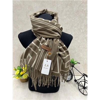 Мягкий палантин из кашемира мультицвет