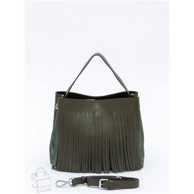 Сумка женская кожаная 2385-1Y a.green Polina&Eiterou
