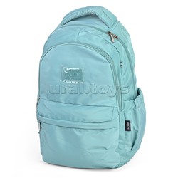 Рюкзак "Modern Concept Soft" подростковый 42x31x20 см (18 л) 500 г, текстильный, 1 отделение на молнии с уплотненным отделением для ноутбука до 15 дюймов и книг, мятный