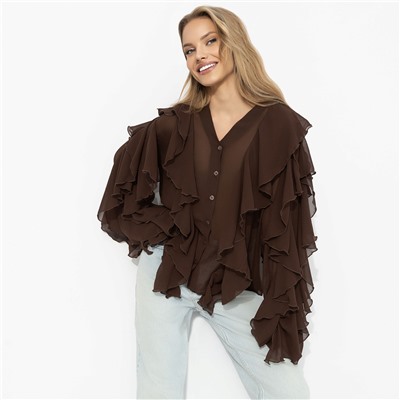 Блуза для эффекта «вау», Прикосновение мечты (брауни)