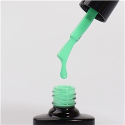 Гель лак для ногтей, неоновый, трехфазный, 8 мл, LED/UV, зелёный (19)