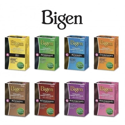 Японская краска (Хна) для волос Bigen без аммиака и перекиси