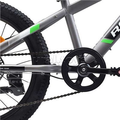 Велосипед 20" Rocket Crux 2.0 , цвет серый, размер 11"