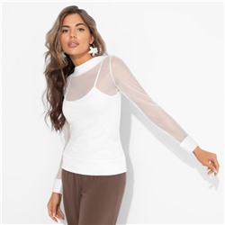 Лонгслив полупрозрачный, Секретное оружие гардероба