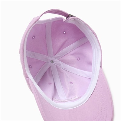 Кепка Awesome MINAKU Awesome, фиолетовая, размер 58