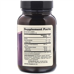 Dr. Mercola, Органические ферментированные ягоды бузины, 60 таблеток