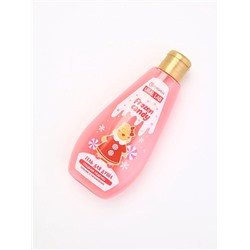 Подарочный набор новогодний: гель для душа и мочалка для тела, аромат сладкий леденец, URAL LAB