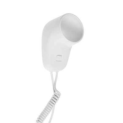 Фен LGE-006, 1300 Вт, настенный, 2 скорости, крепление, белый