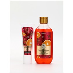 Подарочный набор новогодний «Заветное желание», гель для душа 300 мл и лосьон для тела 85 мл, URAL LAB