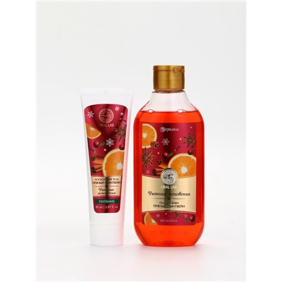 Подарочный набор новогодний «Заветное желание», гель для душа 300 мл и лосьон для тела 85 мл, URAL LAB