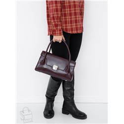 Сумка женская кожаная 0030VG wine purple Vitelli Grassi