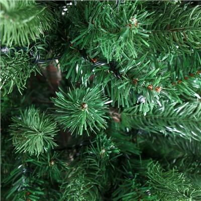 Ёлка светодиодная «Эксклюзив» 120 см диаметр нижнего яруса 75 см, 332 ветки, свечение тёплое белое