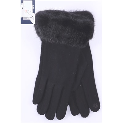 Перчатки жен. Солнце L-4 шерсть/сенсор