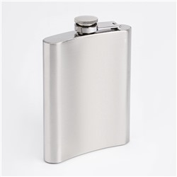 Фляжка «Любовь приключений», нержавеющая сталь, 240 мл, с воронкой