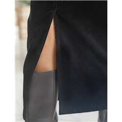 Юбка из эластичного микро-вельвета