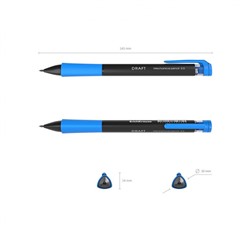 Авт. карандаш 2 мм Draft 28300 с точилкой ErichKrause