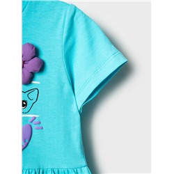 Платье трикотажное для девочек