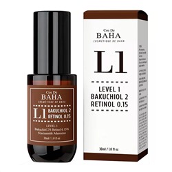 Cos De BAHA Сыворотка для лица с ретинолом против старения, гиперпигментации и акне / Bakuchiol & Retinol Serum (L1), 30 мл 24691