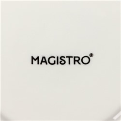 Заварочный чайник Magistro «Бланш», 500 мл, фарфор, белый
