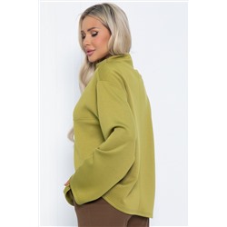 Свитшот Сати (лайм) Б12552-7