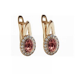 Серьги с кристаллами Swarovski