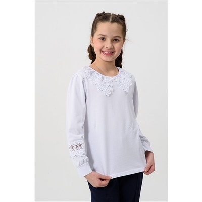 Блузка Флорентина длинный рукав школьная НАТАЛИ, 1071906