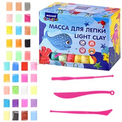 Mасса д/лепки, 36цв, стек 3шт.