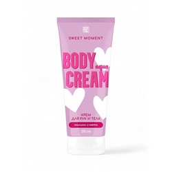 Крем для рук и тела Family Cosmetics малина и мята, 200 мл