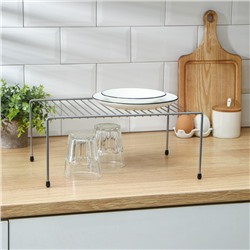 Полка для шкафа, 31×23.5×15 см, хром