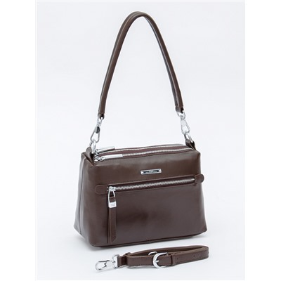 Сумка 0835CH coffee Polina&Eiterou