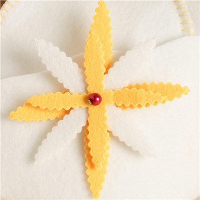 Шапка для бани и сауны «Лилия», полиэстер, «Добропаровъ»