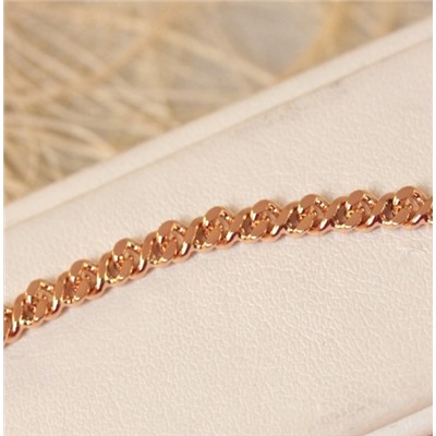 Браслет позолота Н01-14691 длина 18 см.