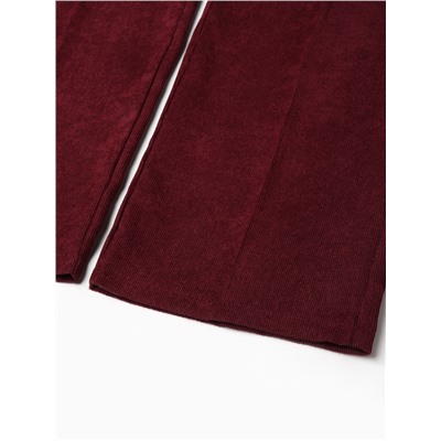 Брюки мужские MINAKU, бордовые, размер 52