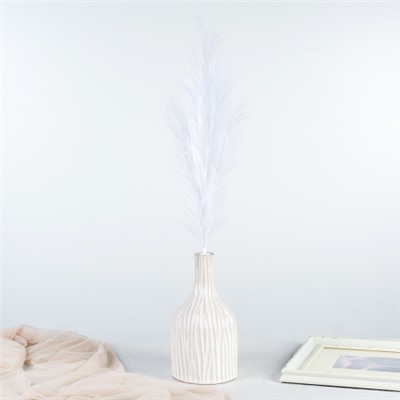 Ветка декоративная 7 веток 80 см / GT-162 /уп 800/ (Белый)