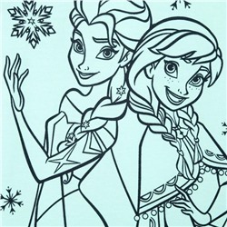 Футболка для девочки KAFTAN «Принцессы», бирюзовый, размер 30, рост 98-104 см