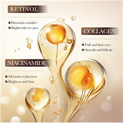 Сыворотка для кожи вокруг глаз в КАПСУЛАХ с Ретинолом Sadoer, 45 шт.