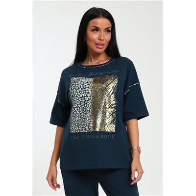 Футболка женская 238 (Изумрудный)